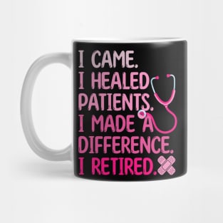 Funny Retired Nurse Doctor Medical Professional Mug